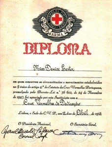 diploma cruz vermelha
